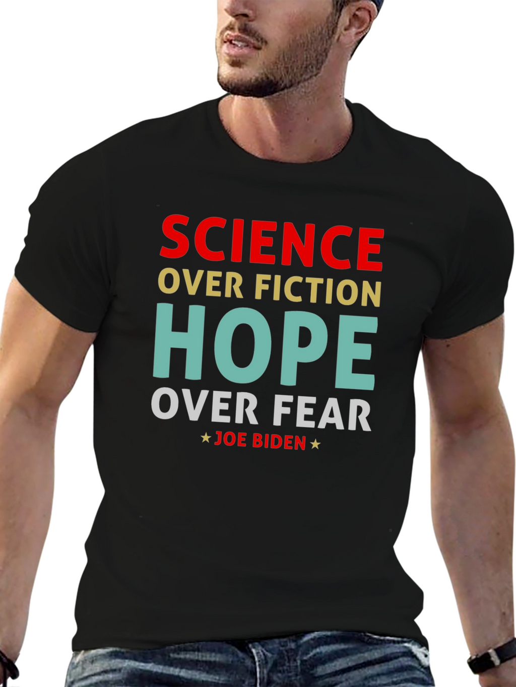 Science Over Fiction Joe Biden T-Shirt