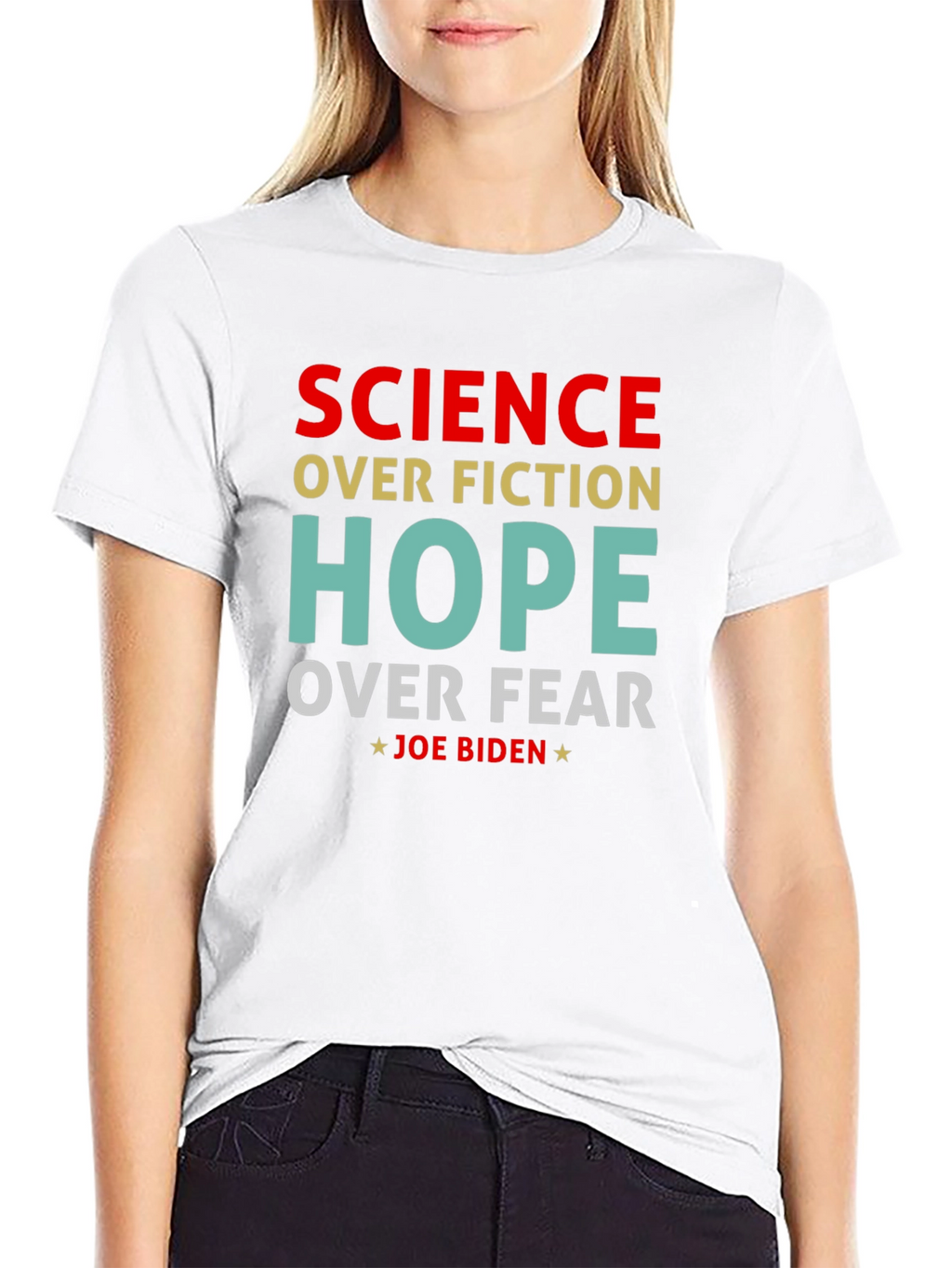 Science Over Fiction Joe Biden T-Shirt