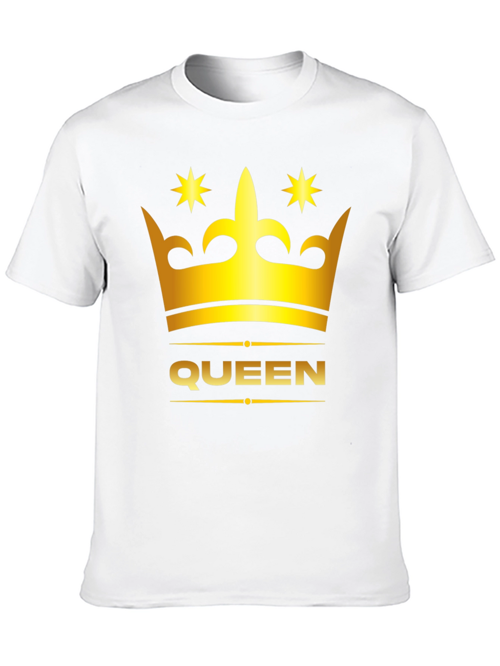 Queen Crown Graphic Tee - Stylish Black T-Shirt