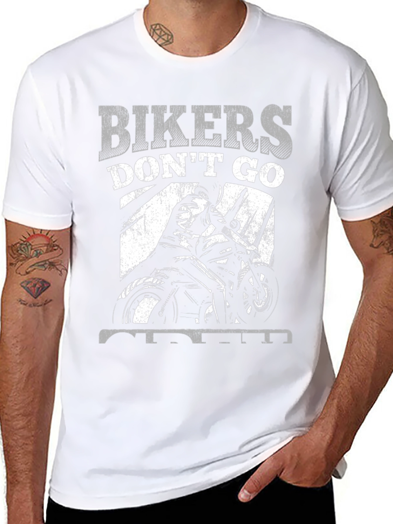 Bikers Dont Go Creed T-Shirt