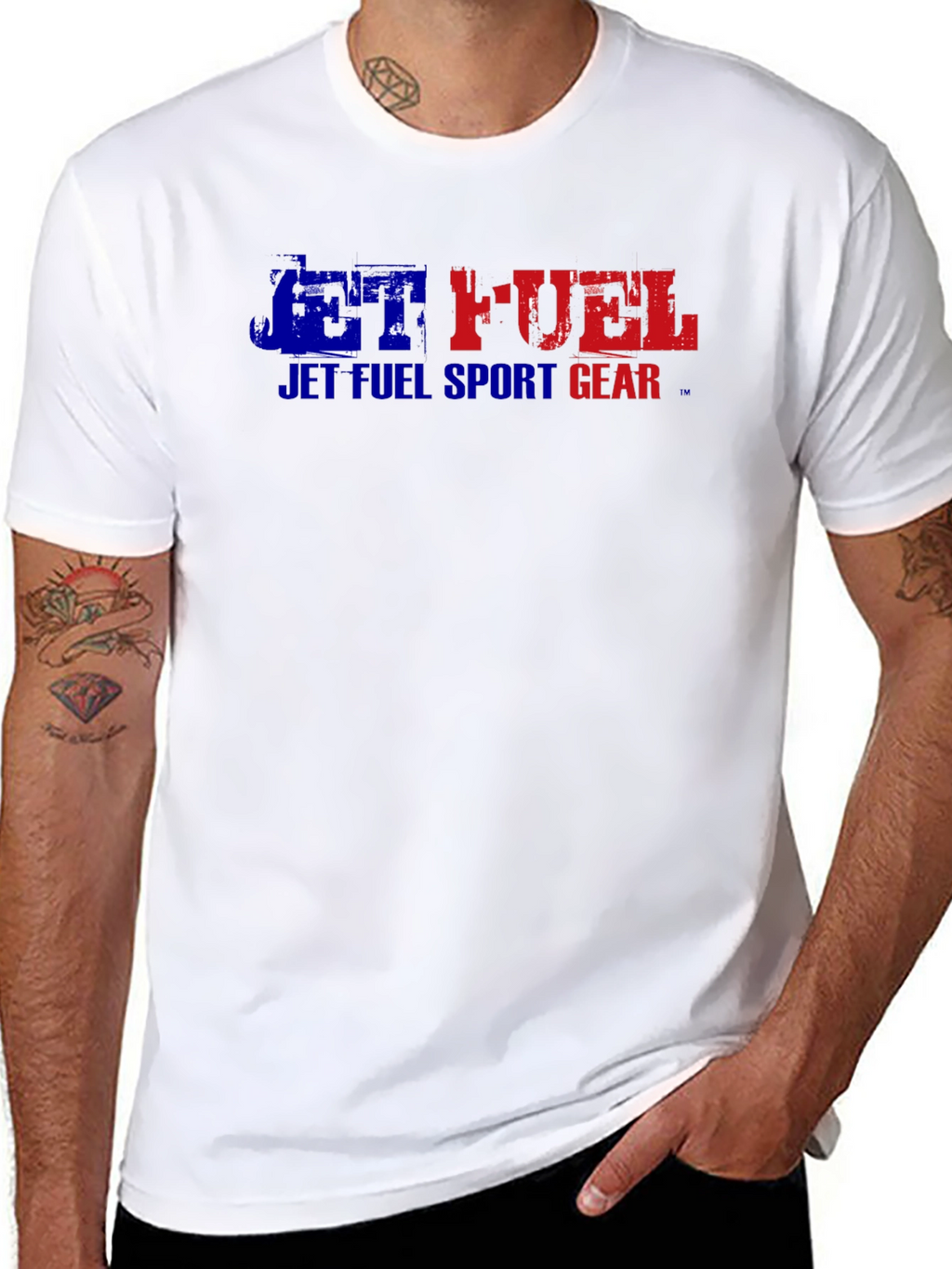 Jet Fuel Sport Gear Black T-Shirt