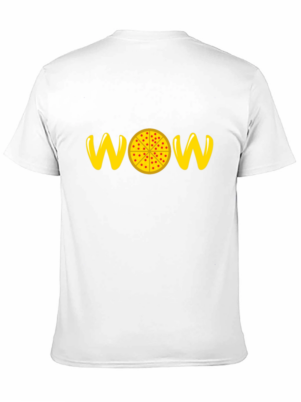 WOW Pizza Graphic Tee - Fun & Stylish!