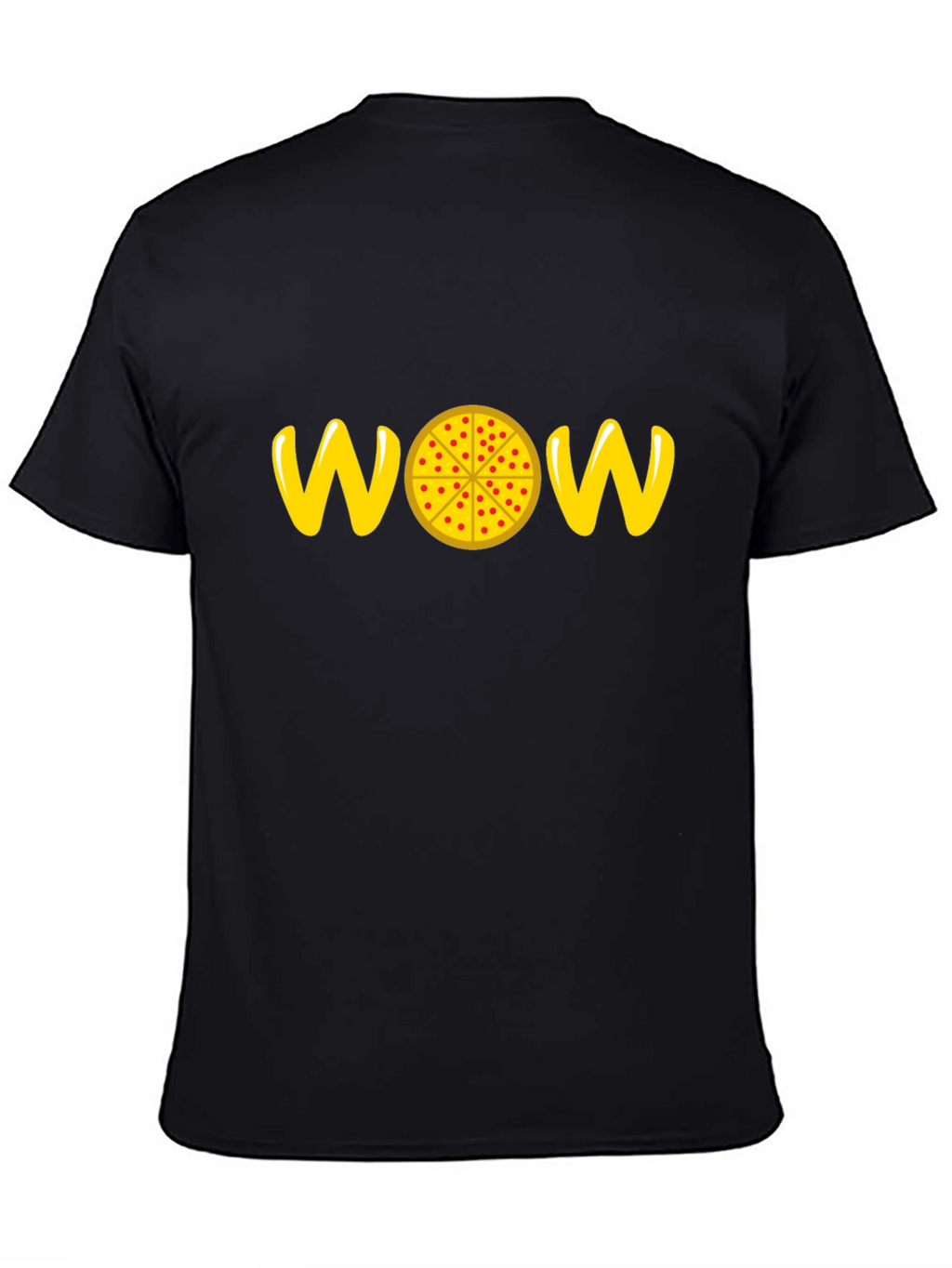 WOW Pizza Graphic Tee - Fun & Stylish!