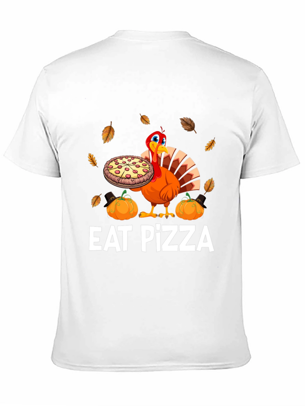 Eat Pizza Thanksgiving Turkey T-Shirt