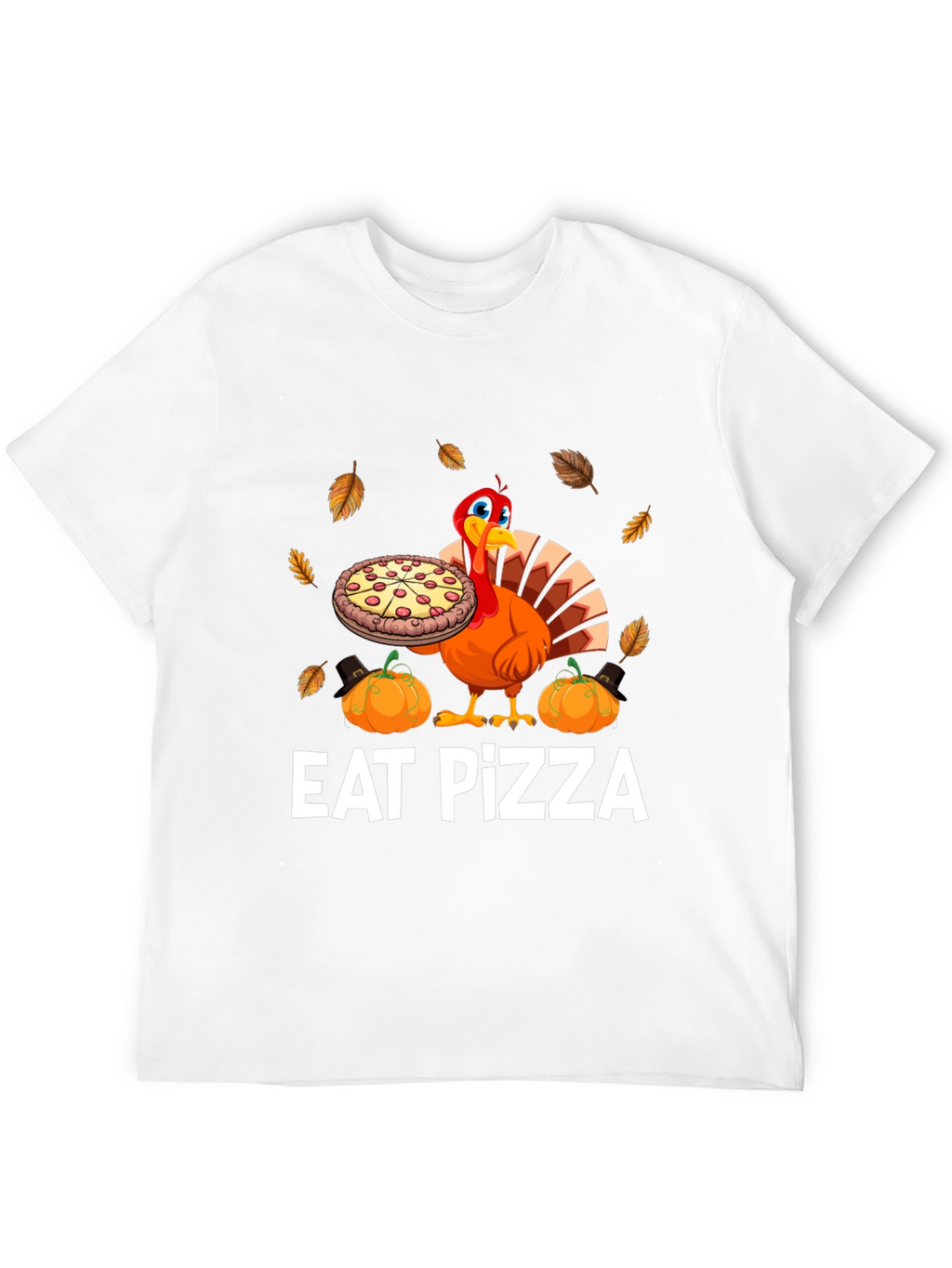 Eat Pizza Thanksgiving Turkey T-Shirt
