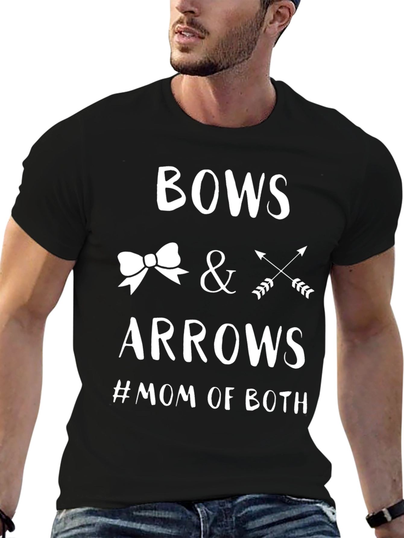 Bows & Arrows Mom T-Shirt - Cute Gift for Mom
