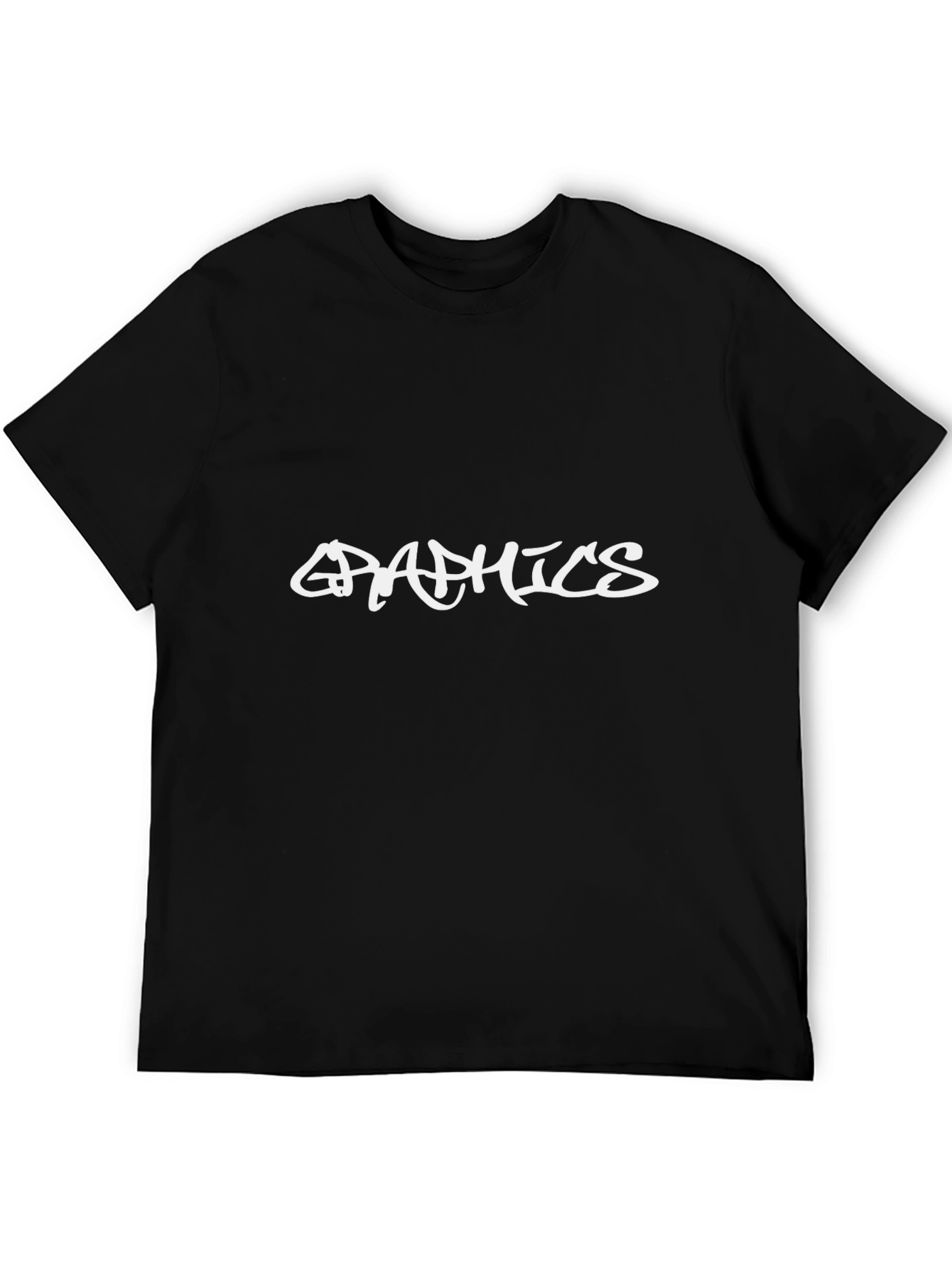 Graphics Black T-Shirt - Modern Streetwear