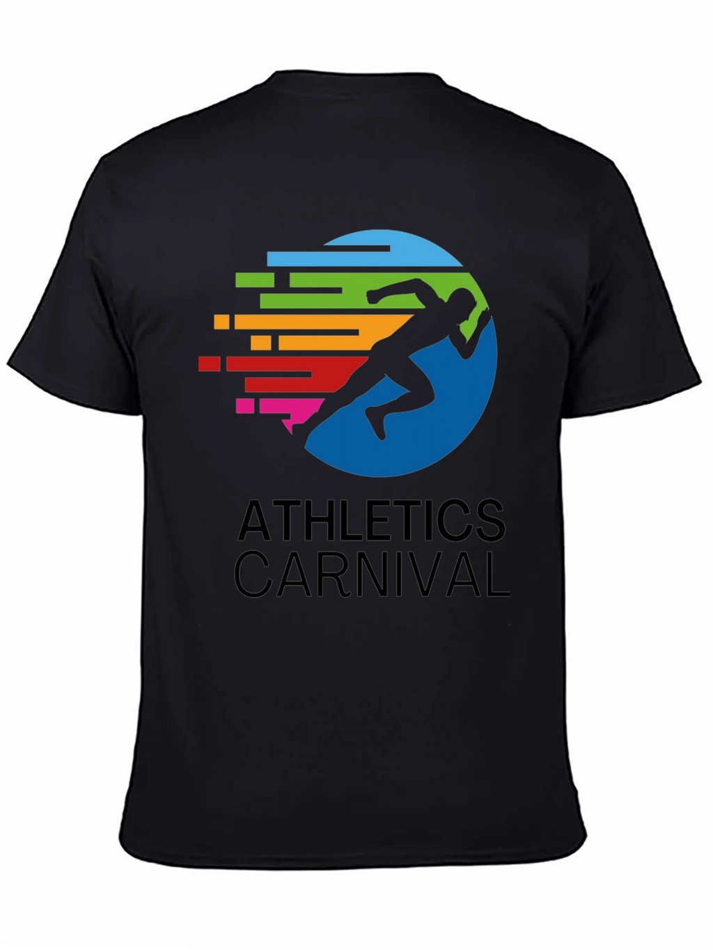 Athletics Carnival Graphic Tee - Black