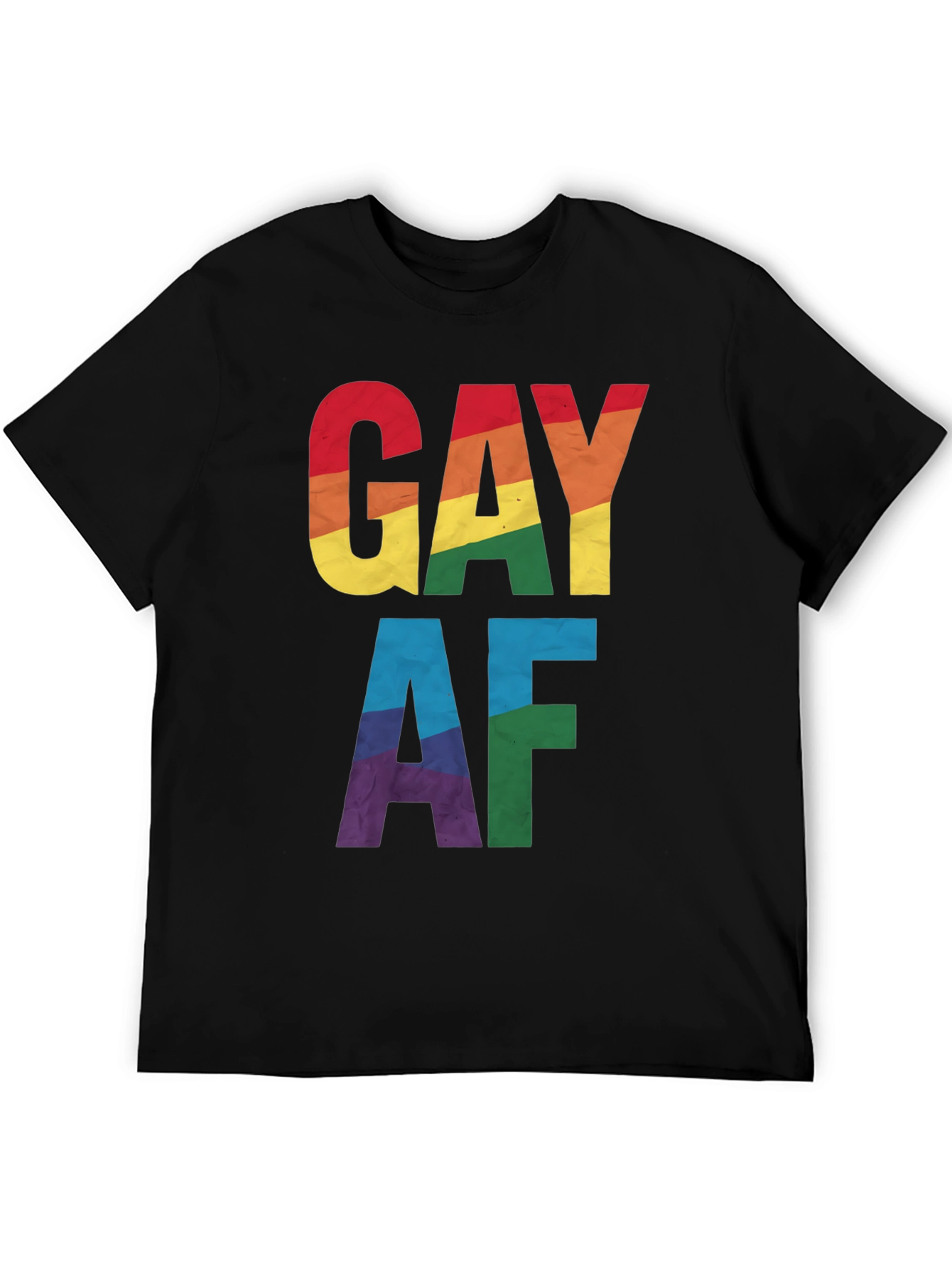 Gay AF Rainbow Pride T-Shirt