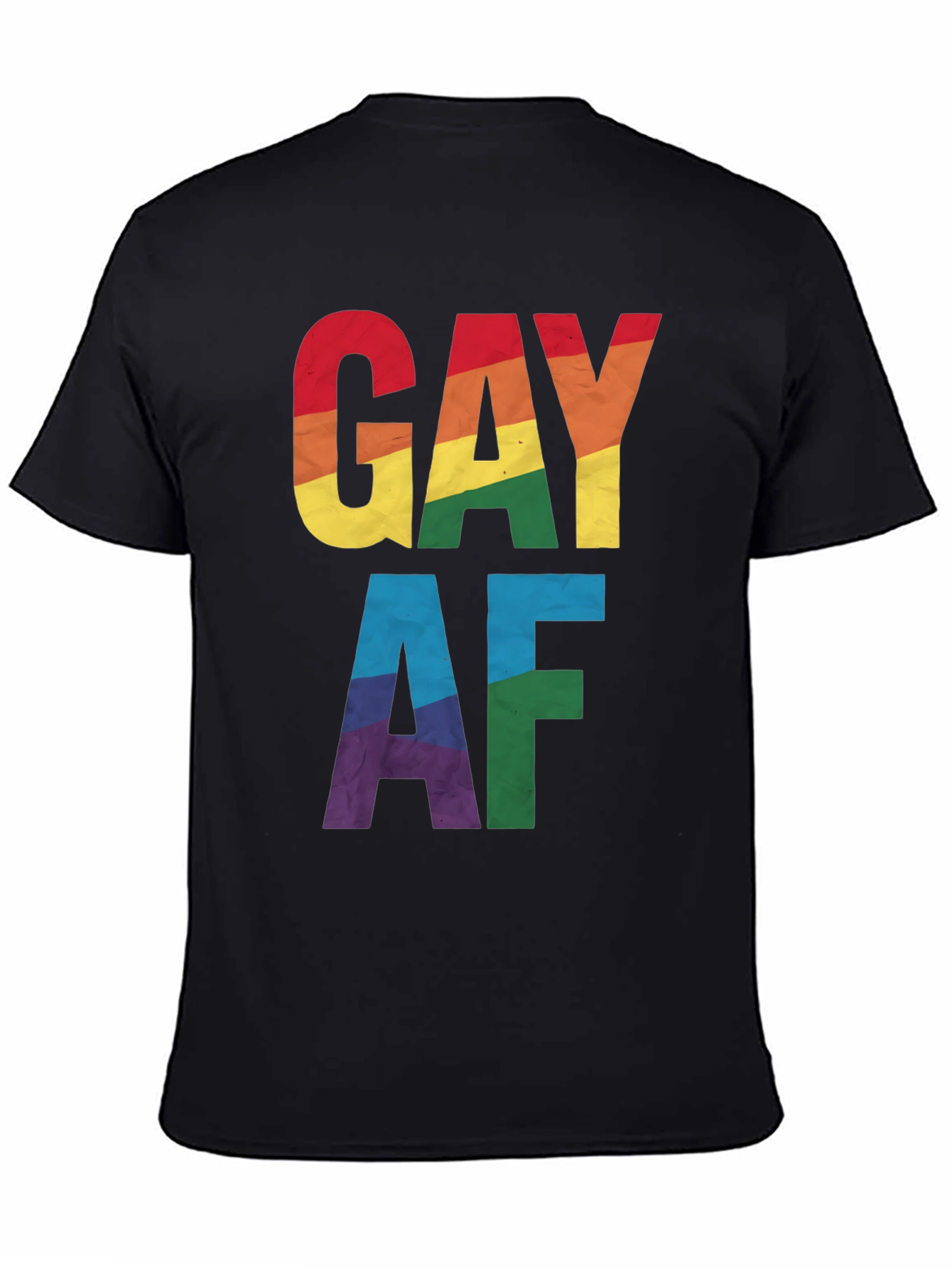Gay AF Rainbow Pride T-Shirt