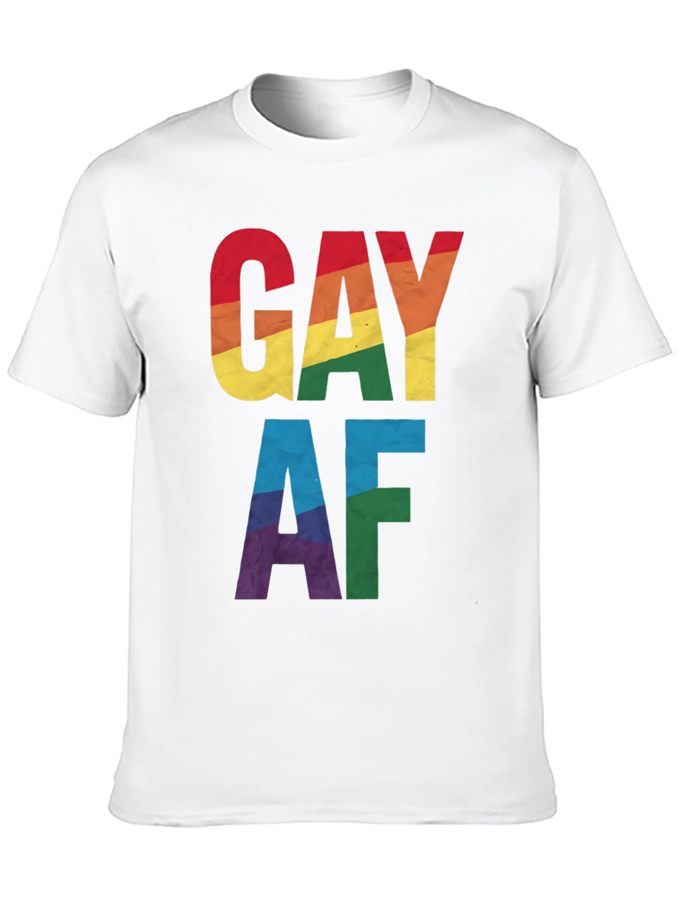 Gay AF Rainbow Pride T-Shirt