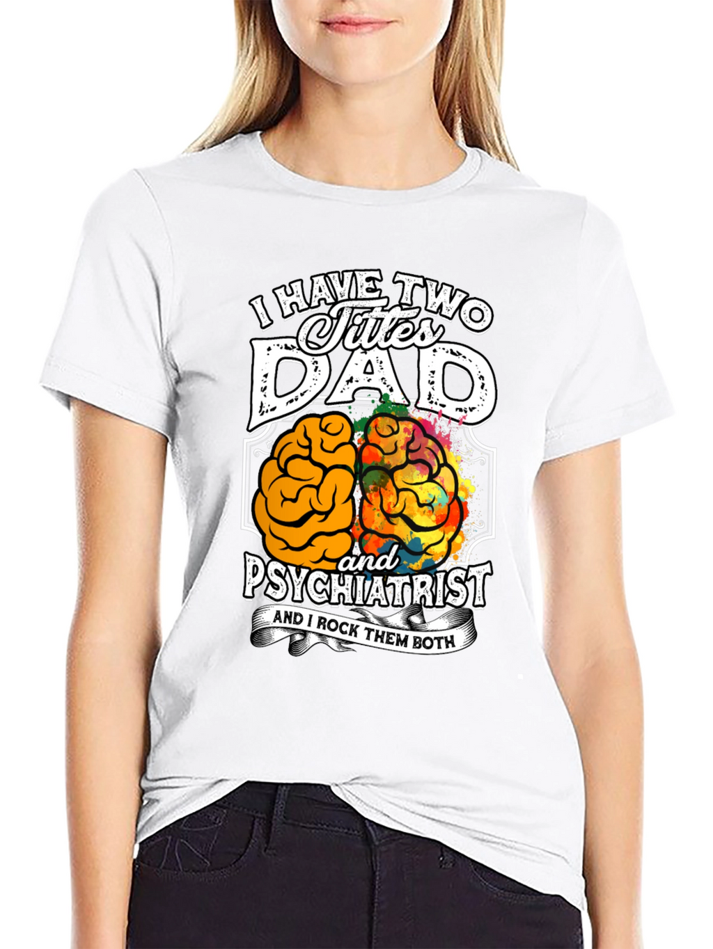 Dad Psychiatrist Graphic T-Shirt