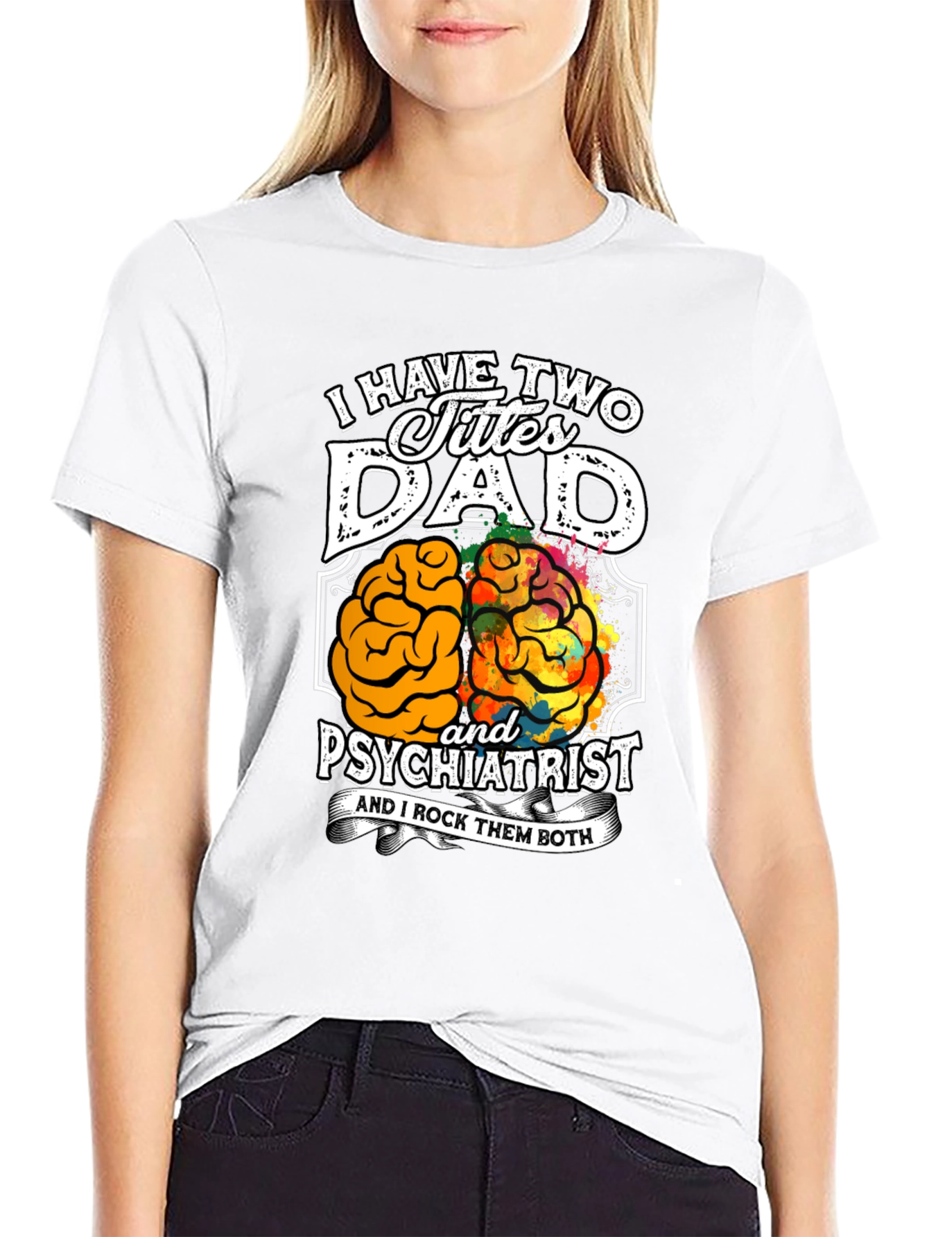 Dad Psychiatrist Graphic T-Shirt