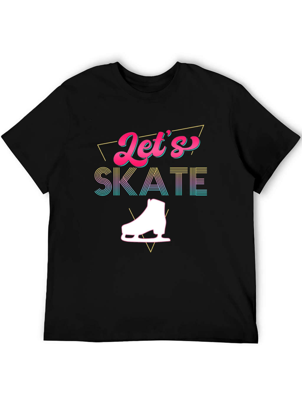 Lets Skate Graphic T-Shirt - Retro Design