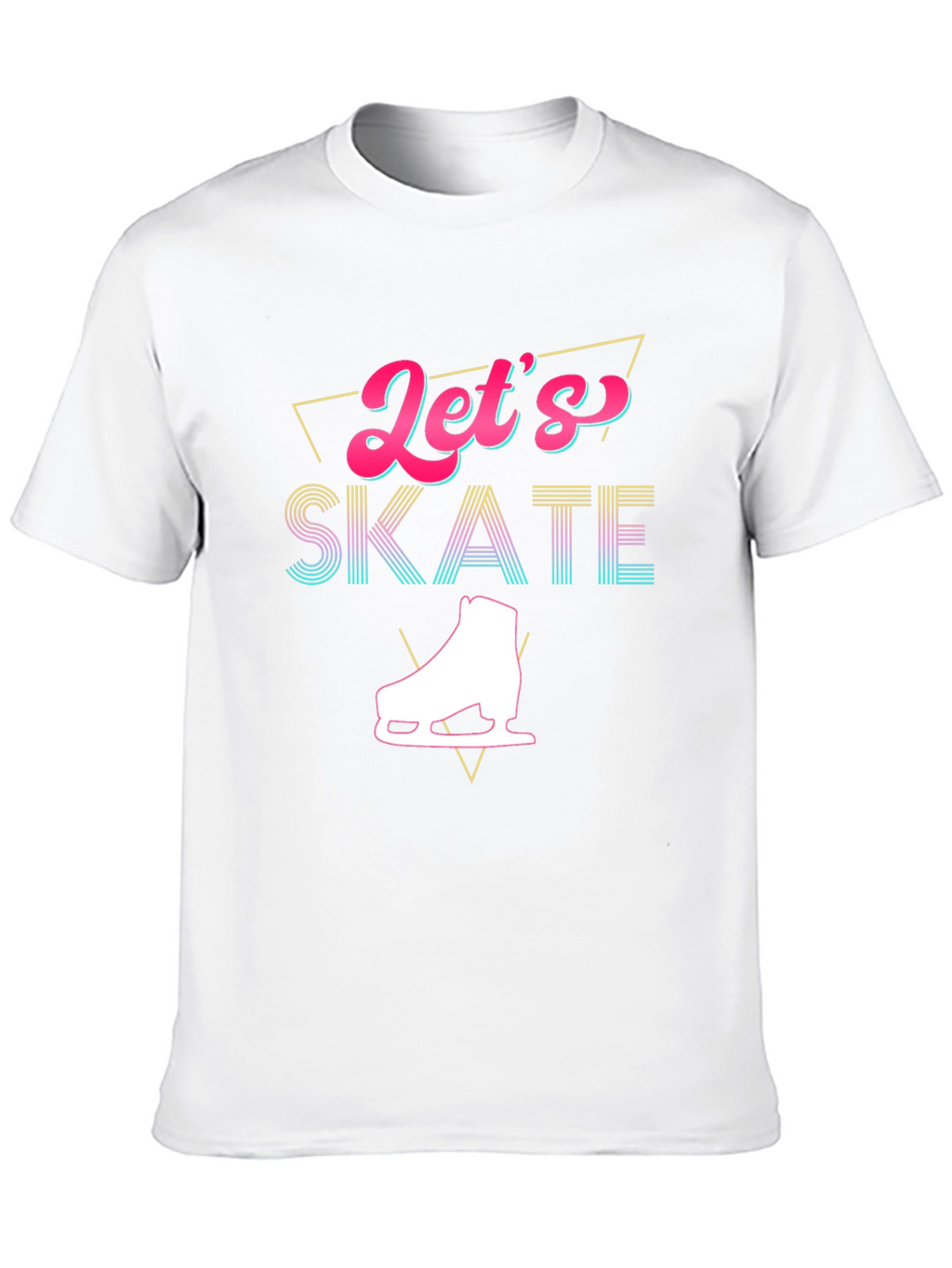 Lets Skate Graphic T-Shirt - Retro Design