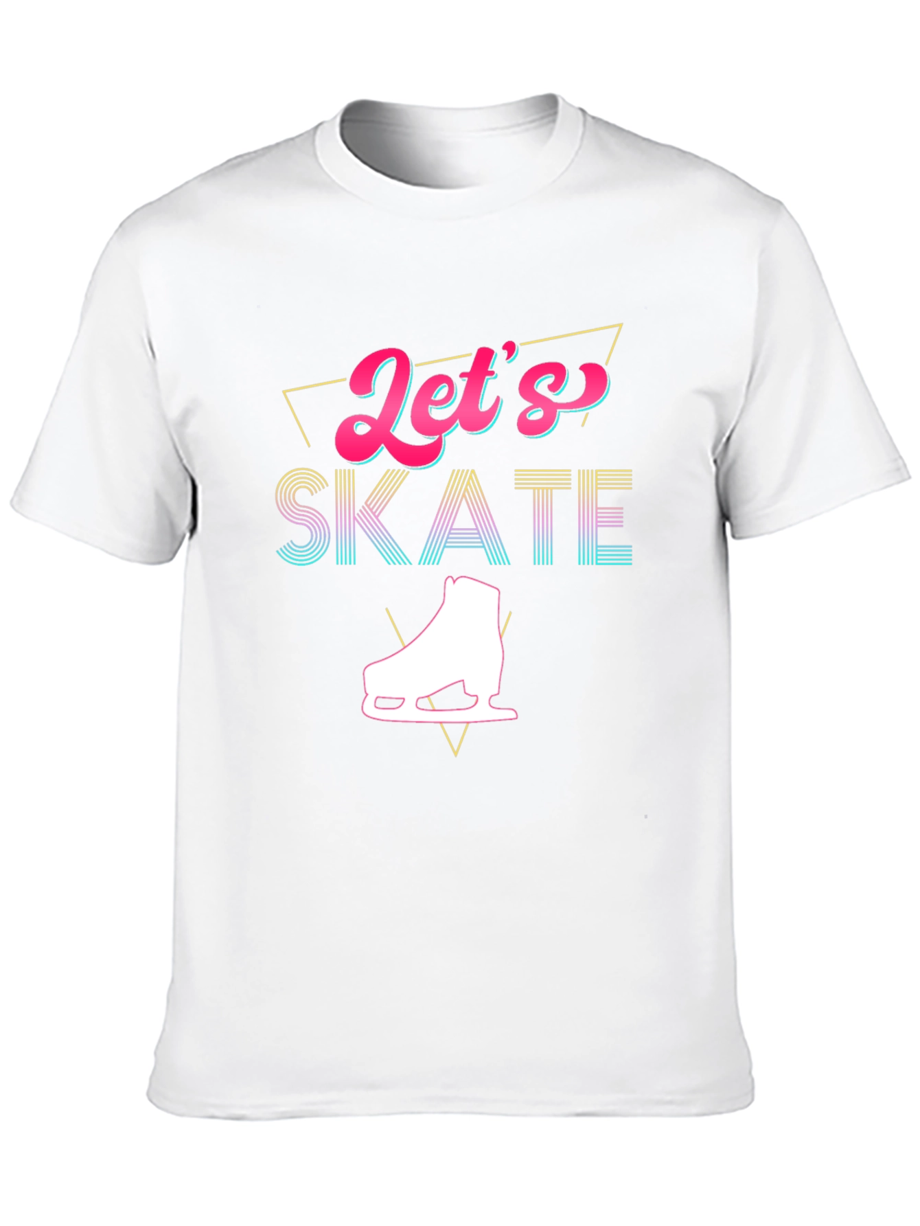 Lets Skate Graphic T-Shirt - Retro Design