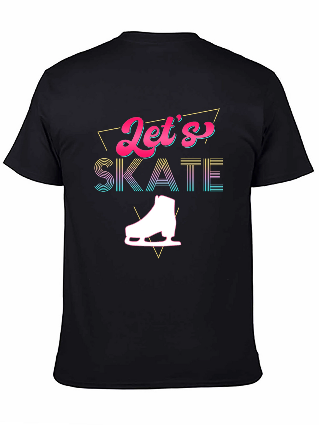Lets Skate Graphic T-Shirt - Retro Design