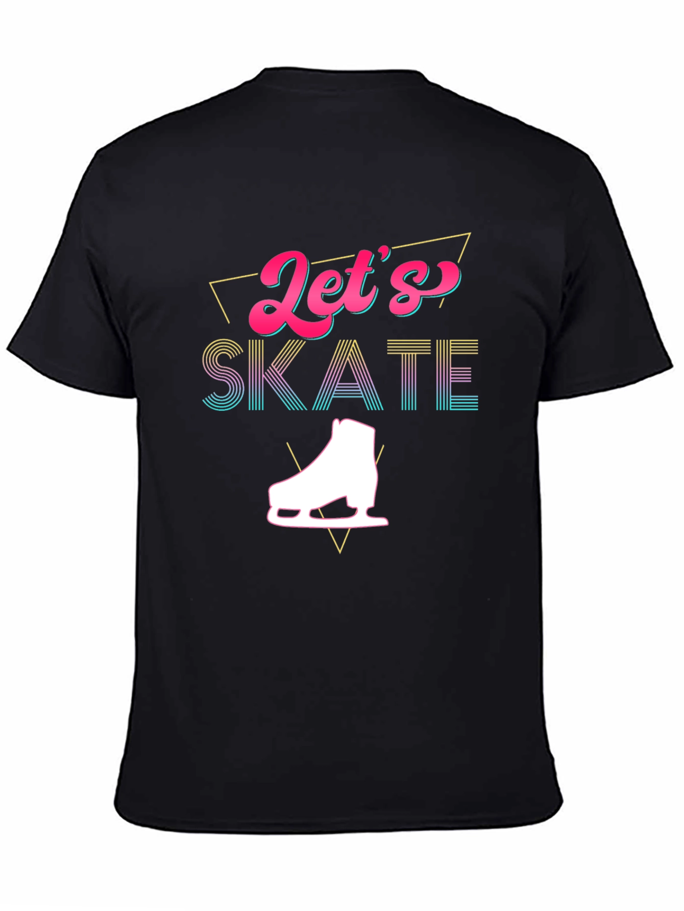Lets Skate Graphic T-Shirt - Retro Design