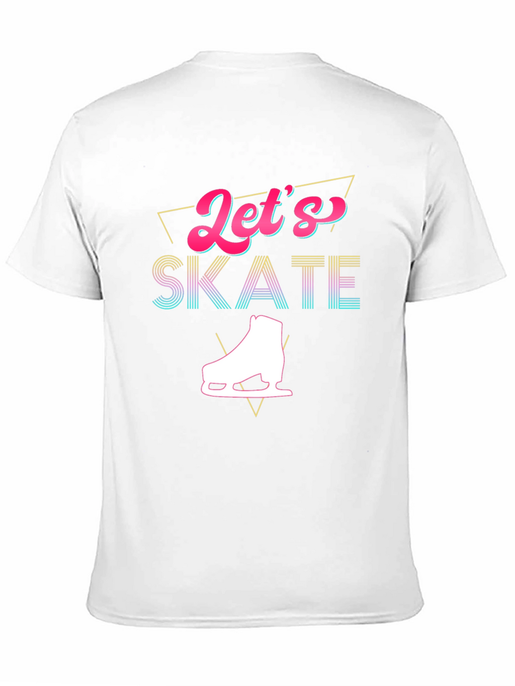 Lets Skate Graphic T-Shirt - Retro Design