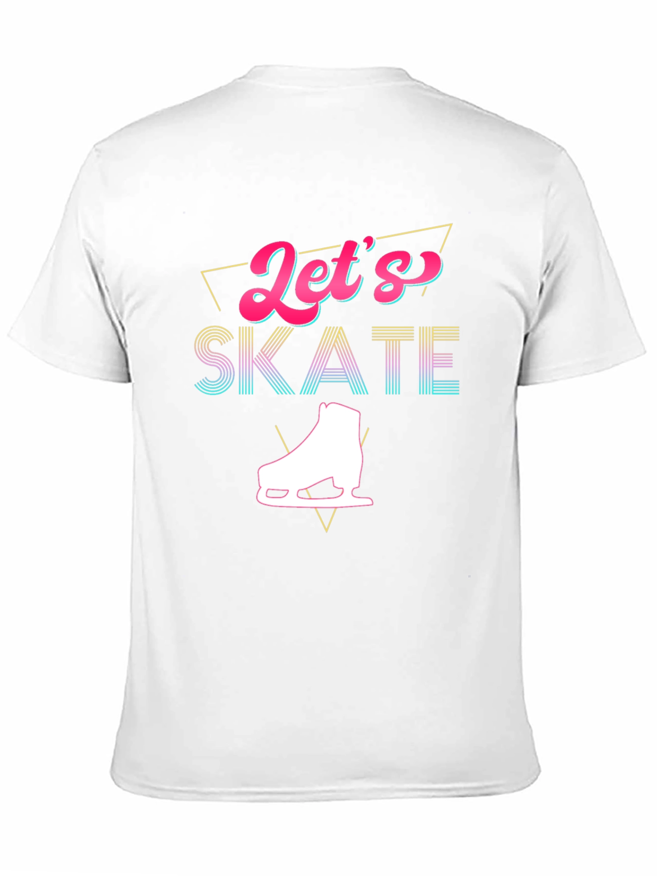 Lets Skate Graphic T-Shirt - Retro Design