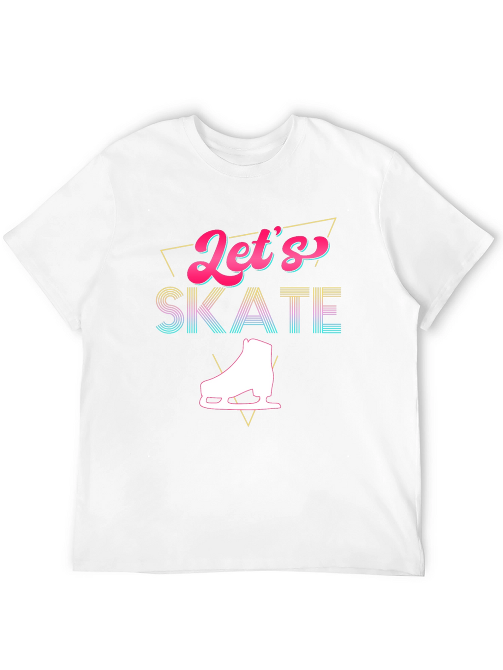 Lets Skate Graphic T-Shirt - Retro Design