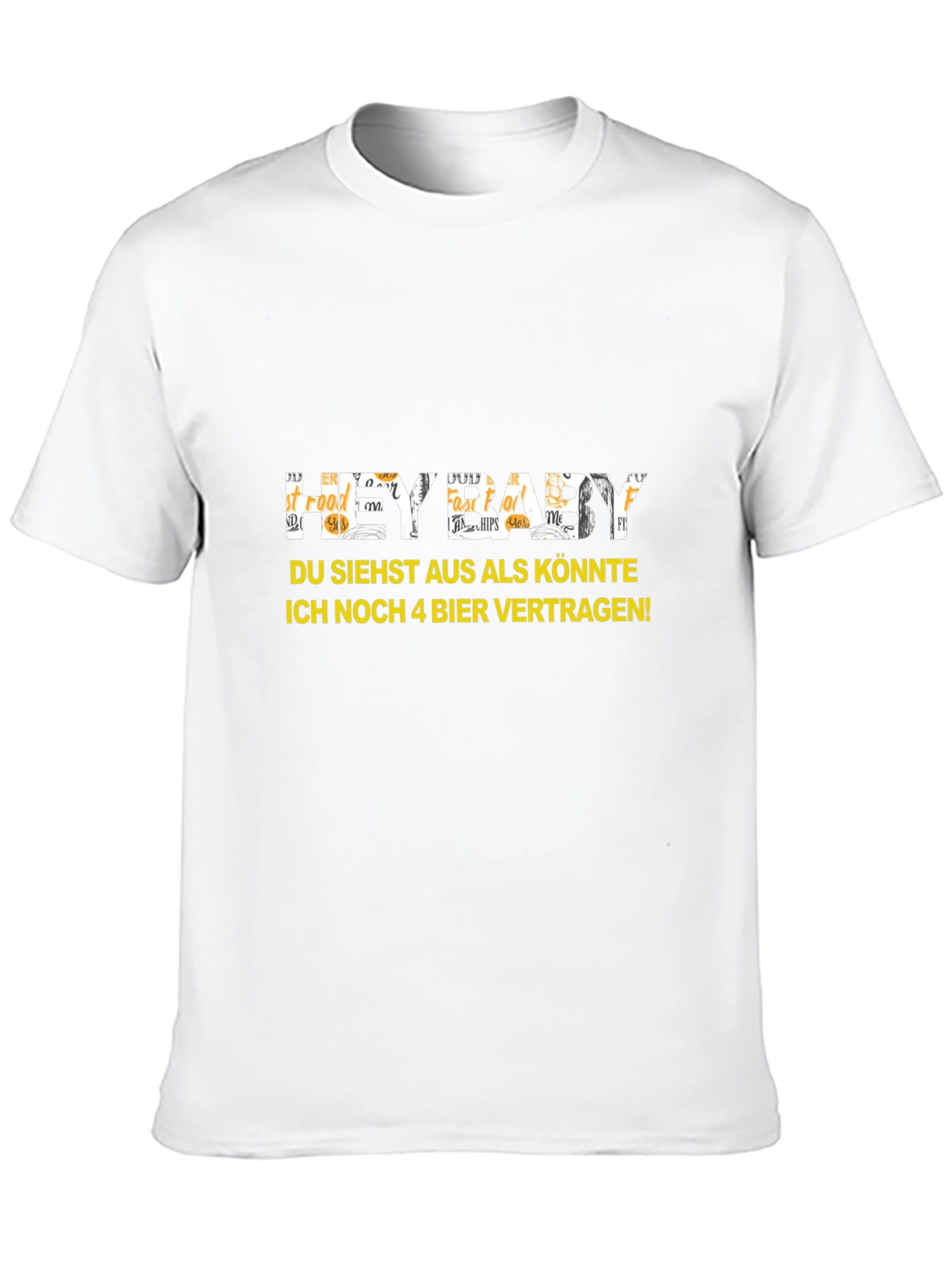 Hey Baby! Funny German Beer T-Shirt