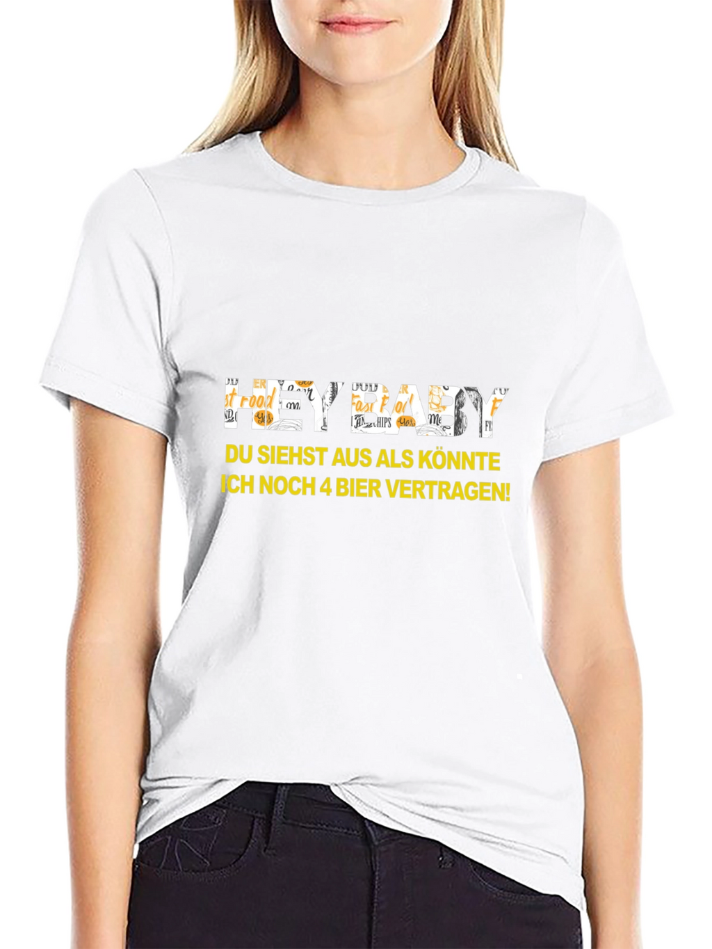 Hey Baby! Funny German Beer T-Shirt