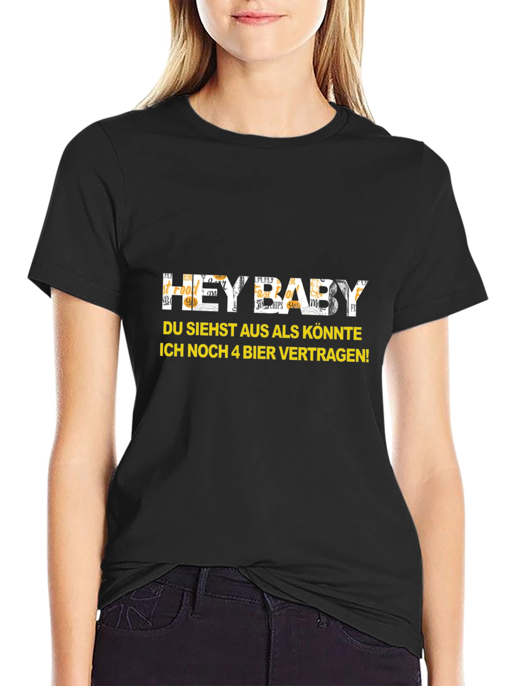 Hey Baby! Funny German Beer T-Shirt