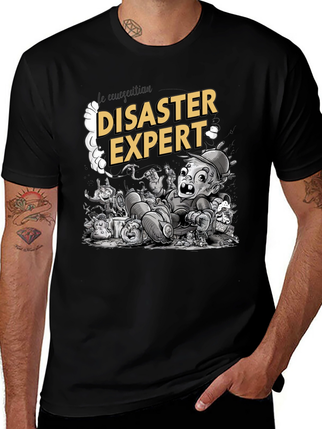 Disaster Expert Graphic T-Shirt