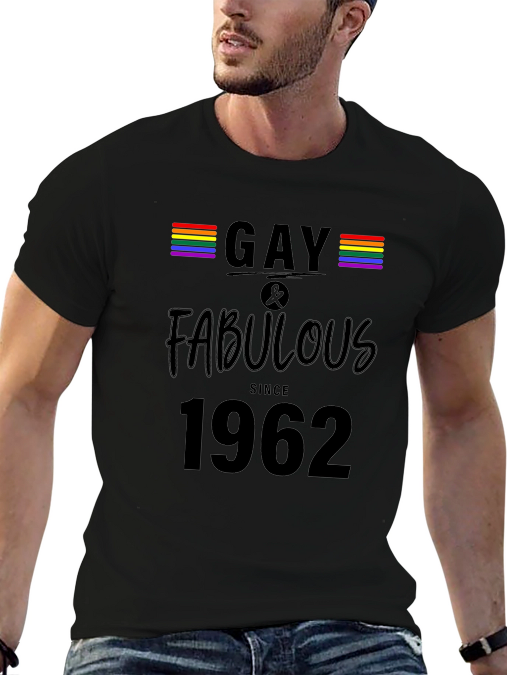 Gay & Fabulous Since 1962 Pride T-Shirt