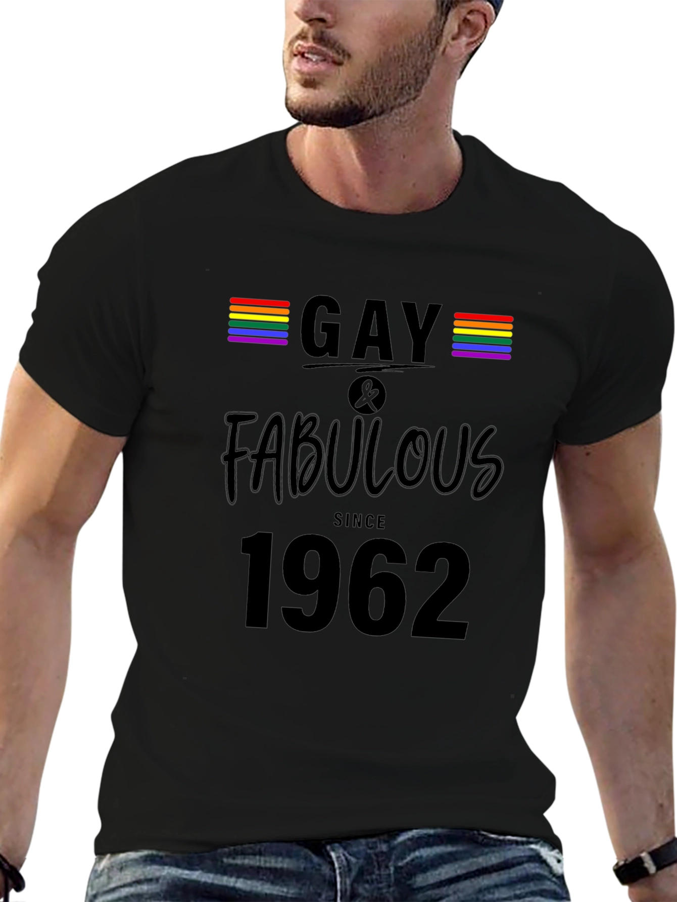 Gay & Fabulous Since 1962 Pride T-Shirt