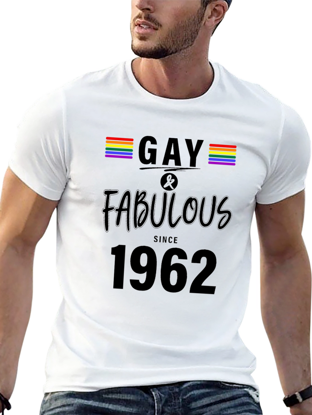 Gay & Fabulous Since 1962 Pride T-Shirt