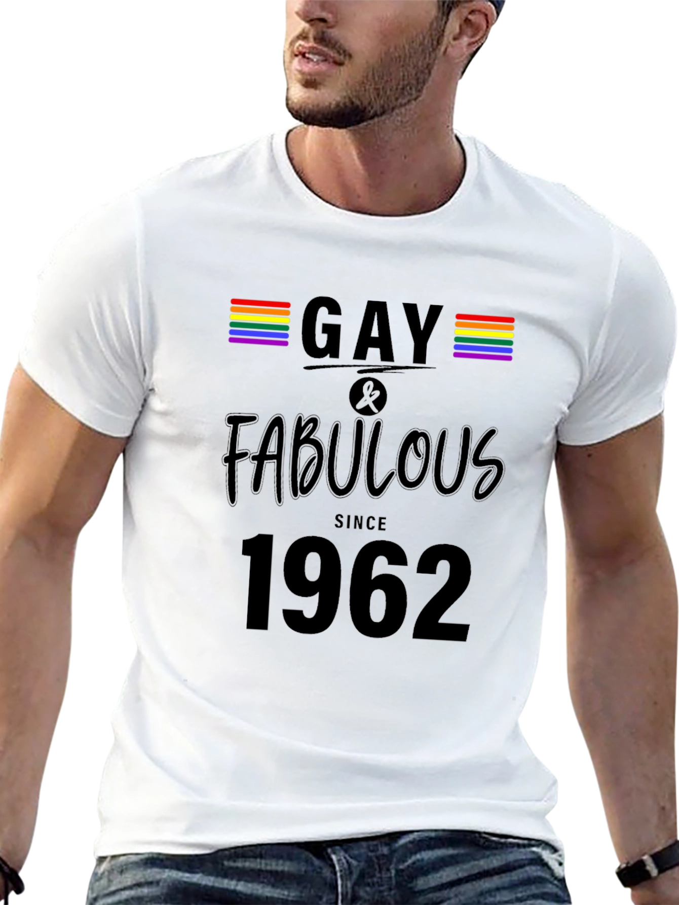 Gay & Fabulous Since 1962 Pride T-Shirt