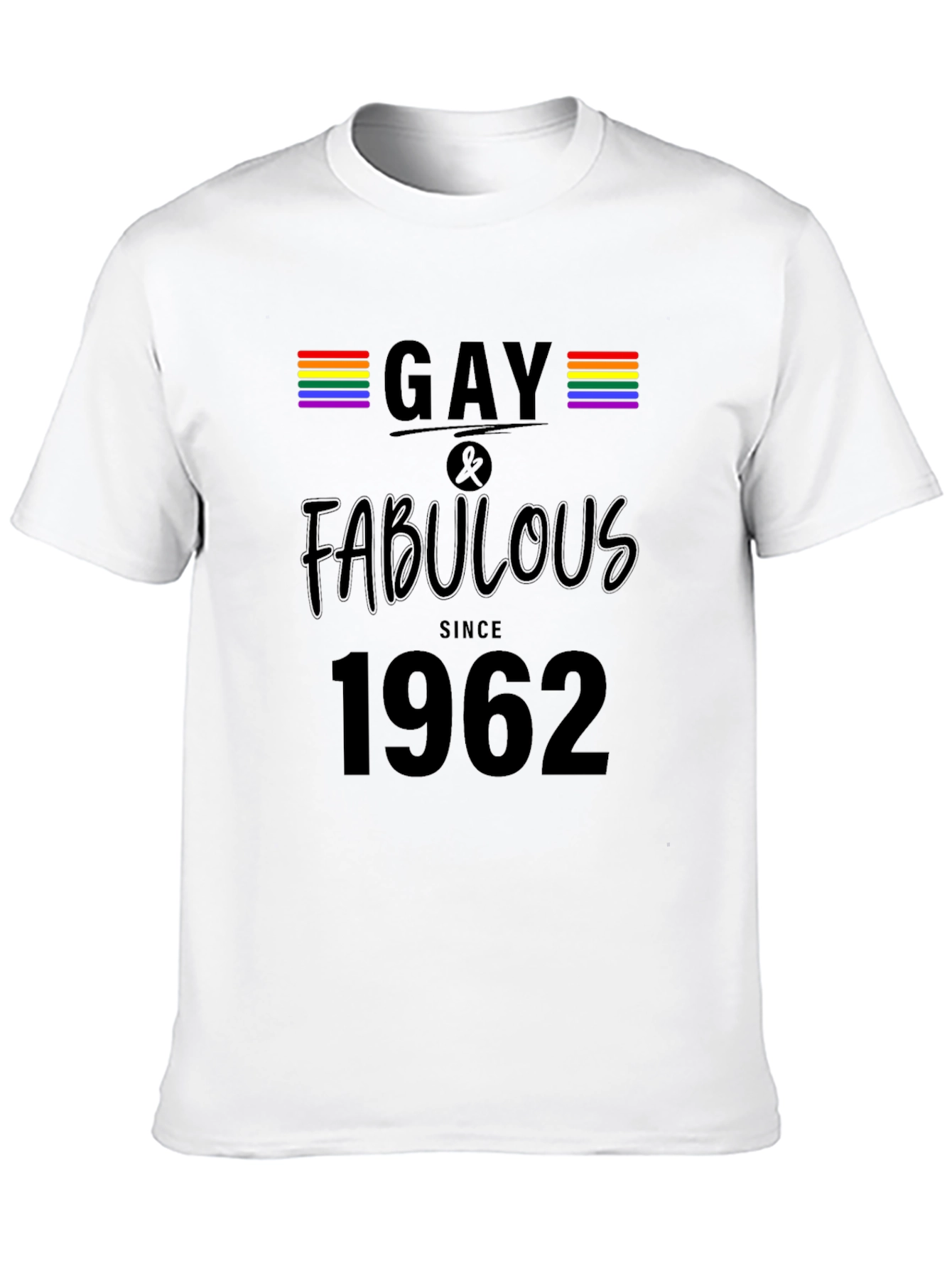 Gay & Fabulous Since 1962 Pride T-Shirt