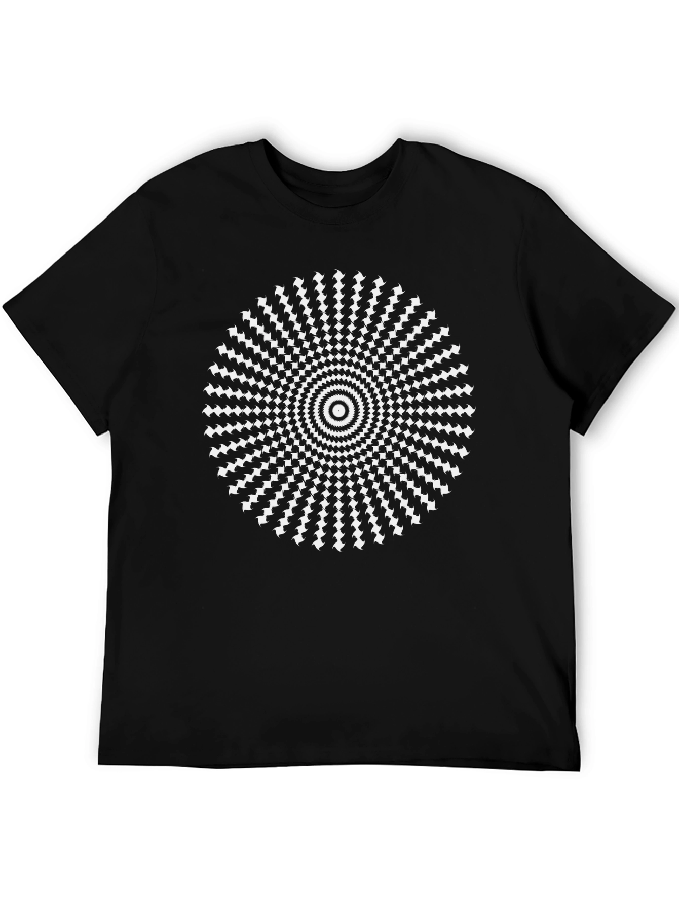 Hypnotic Illusion Graphic Tee