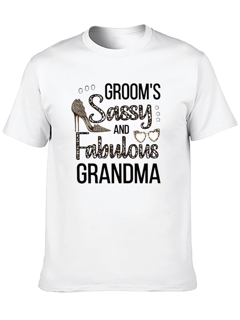 Grooms Sassy and Fabulous Grandma T-Shirt