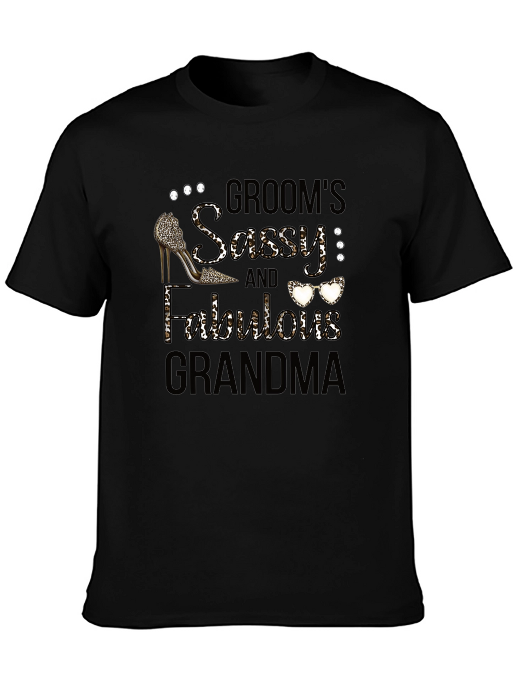 Grooms Sassy and Fabulous Grandma T-Shirt
