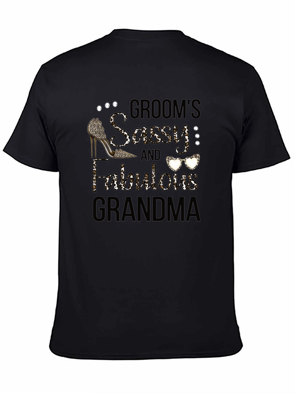 Grooms Sassy and Fabulous Grandma T-Shirt
