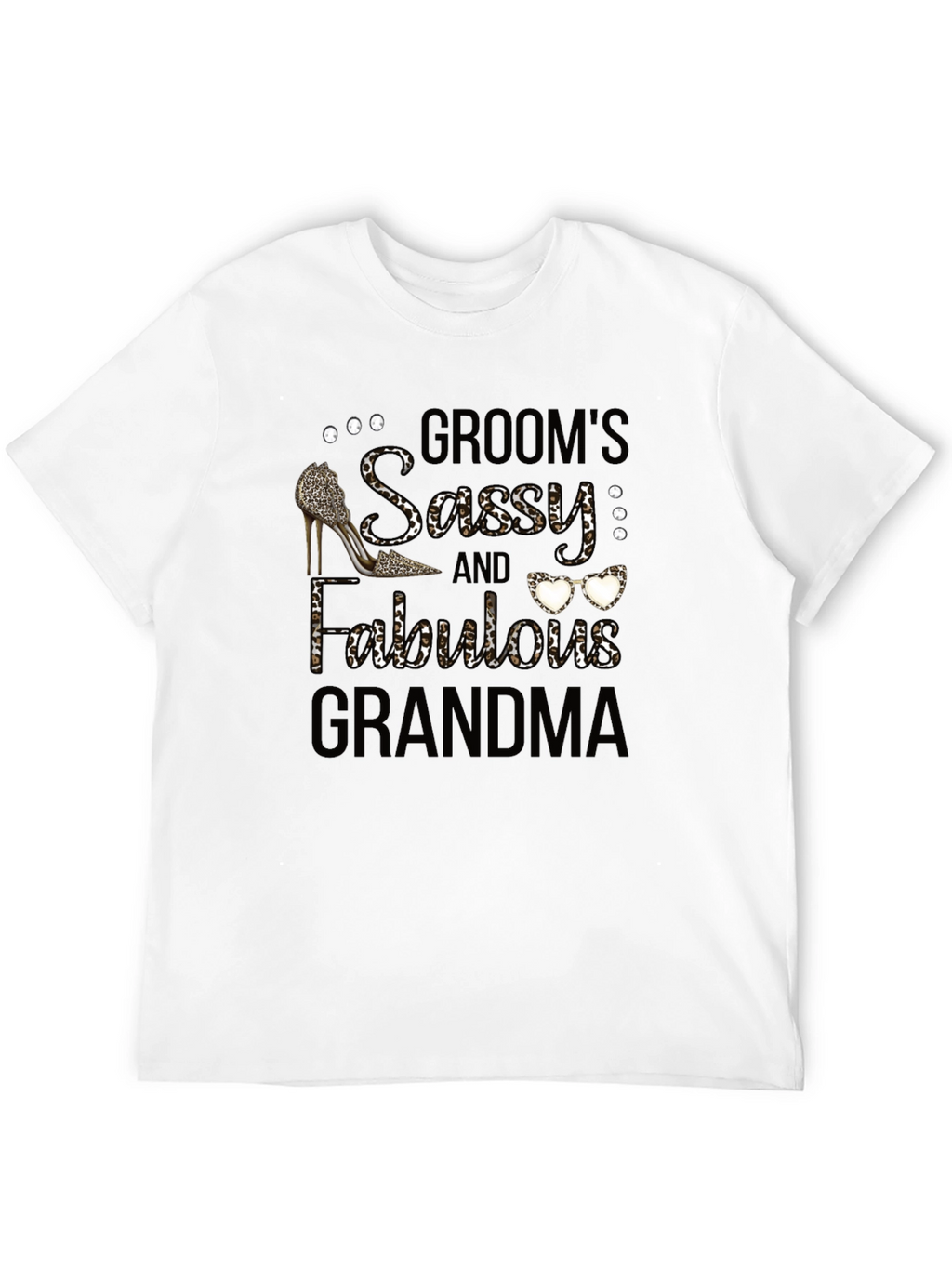 Grooms Sassy and Fabulous Grandma T-Shirt