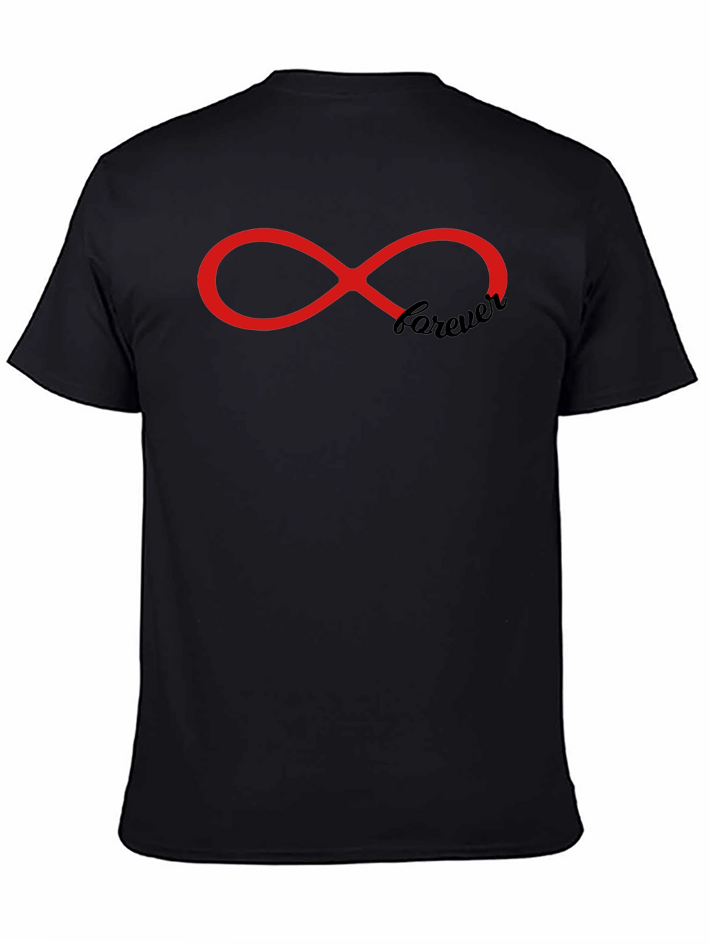 Forever Infinity Symbol Graphic Print T-Shirt - Unisex