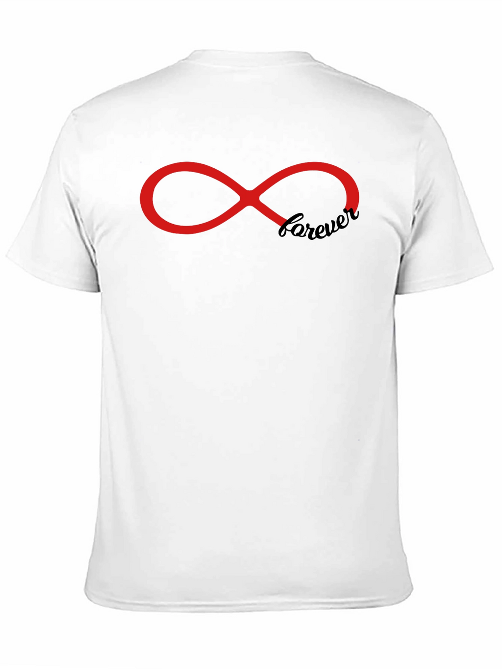 Forever Infinity Symbol Graphic Print T-Shirt - Unisex