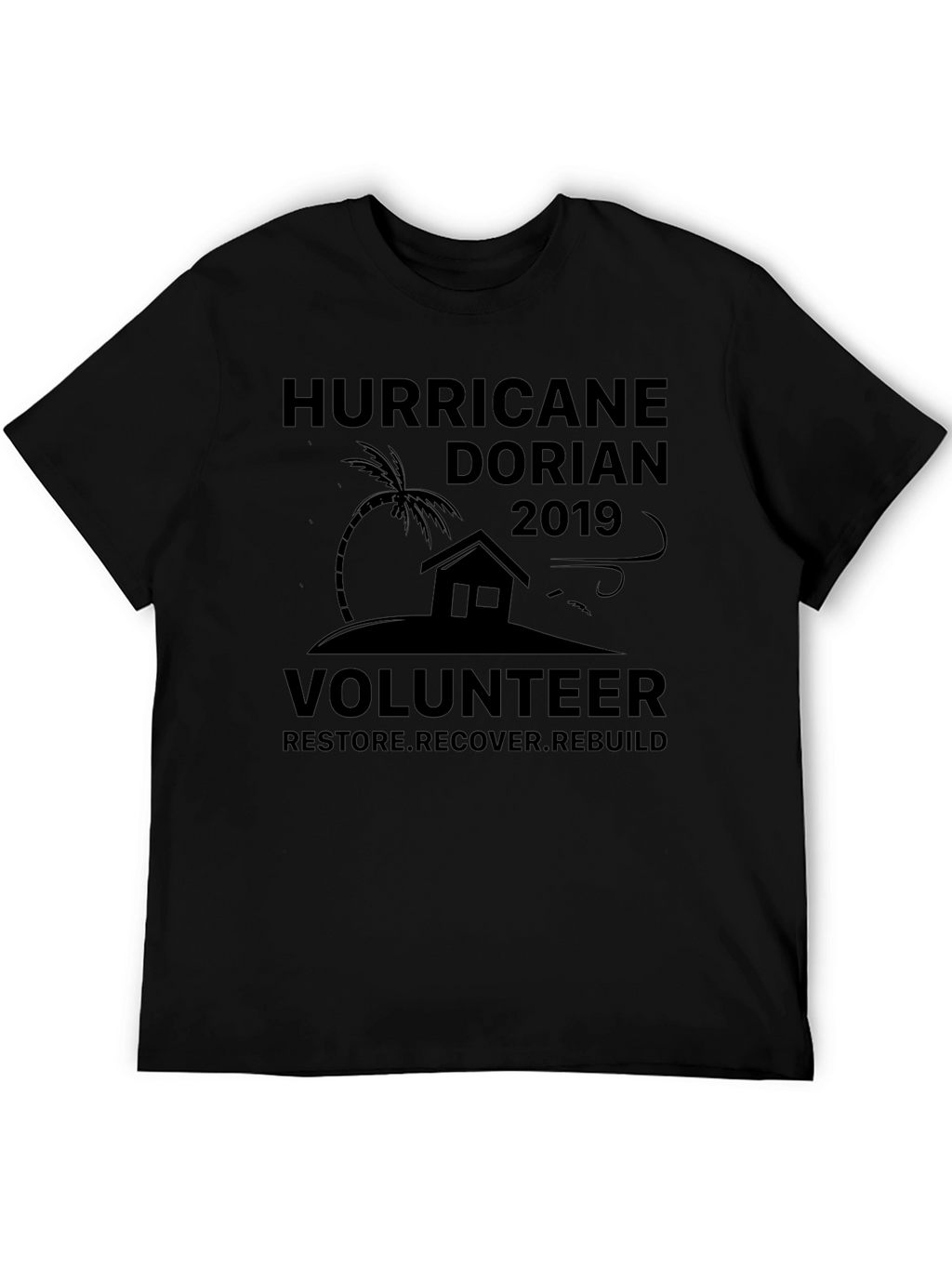 Hurricane Dorian 2019 Volunteer T-Shirt