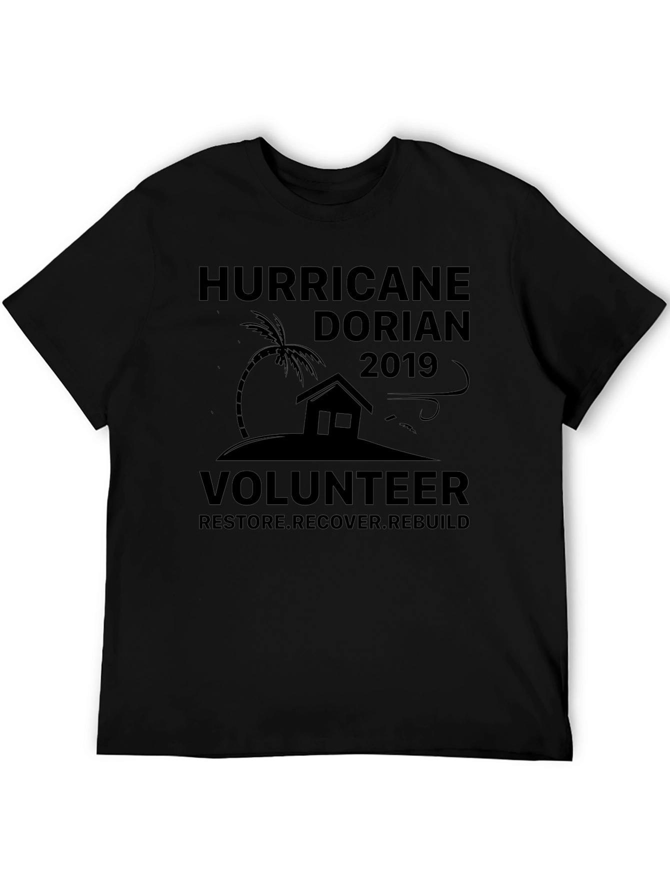 Hurricane Dorian 2019 Volunteer T-Shirt