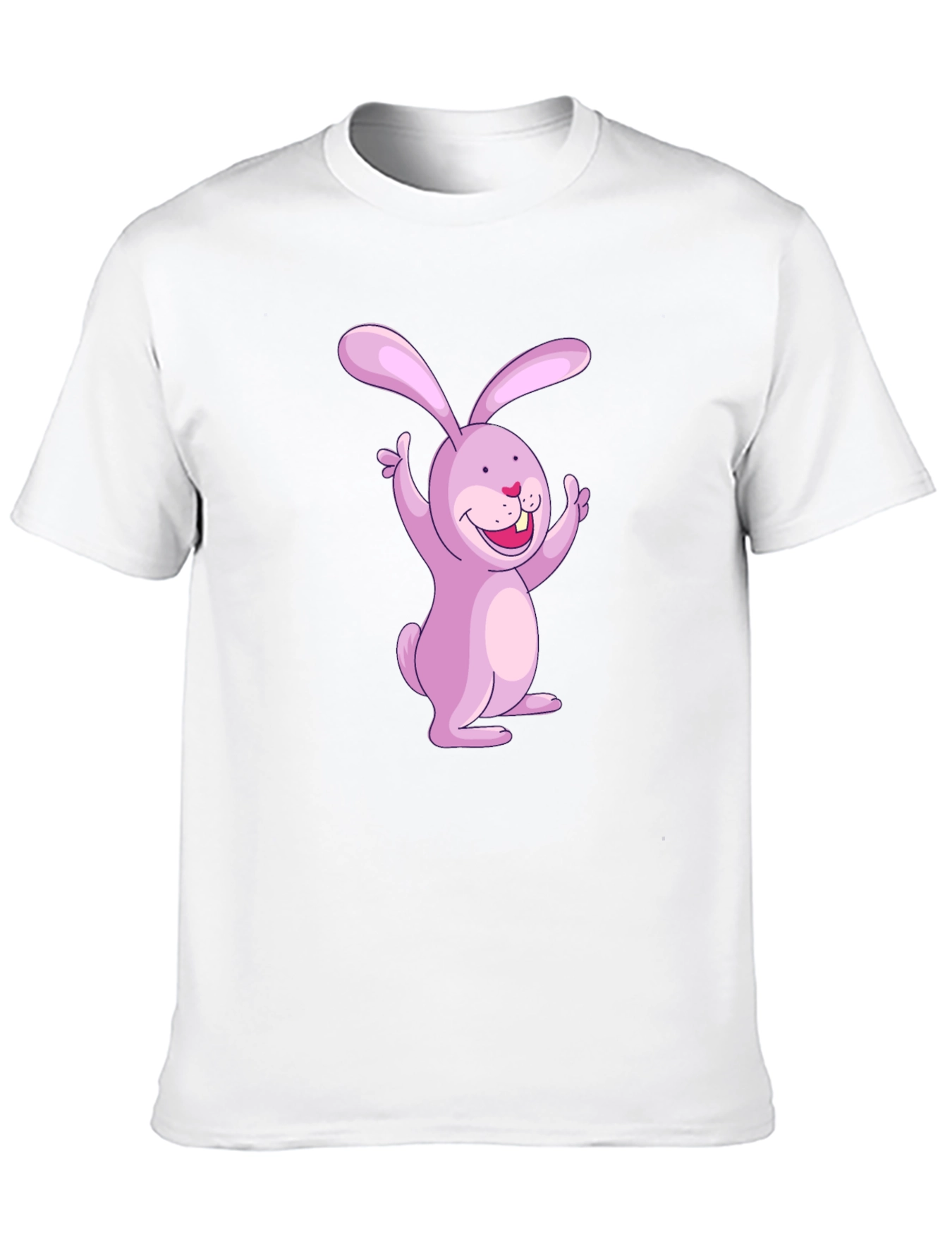 Bunny Graphic Black T-Shirt