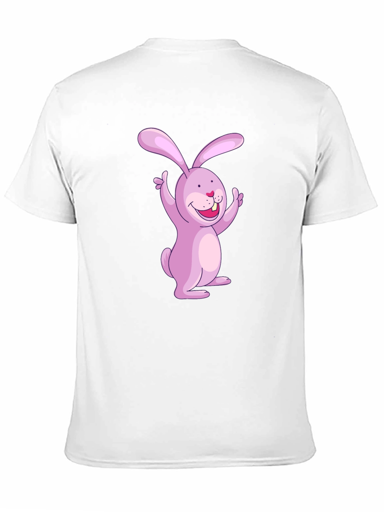 Bunny Graphic Black T-Shirt