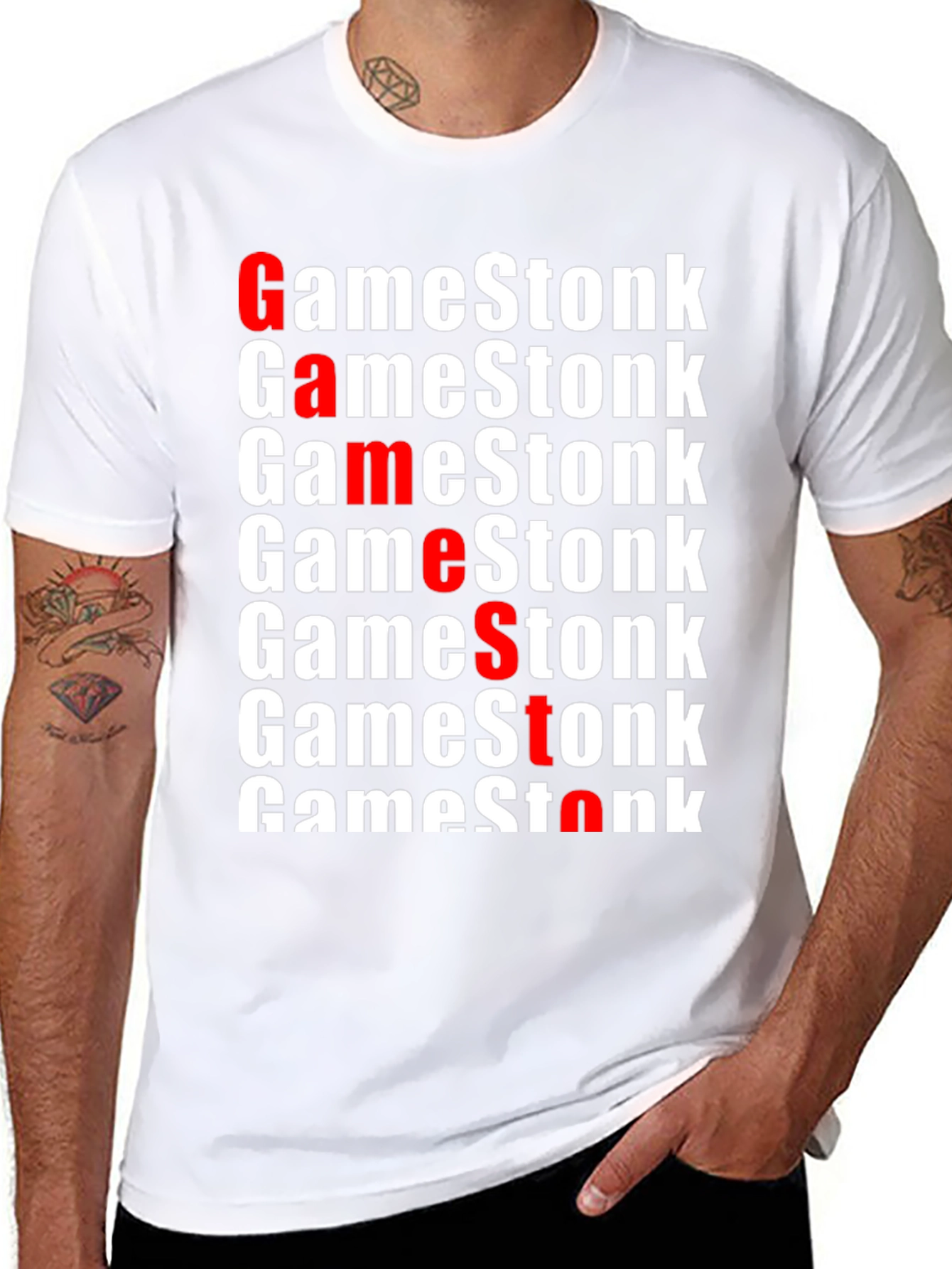 GameStonk Meme T-Shirt - Bold Graphic Tee