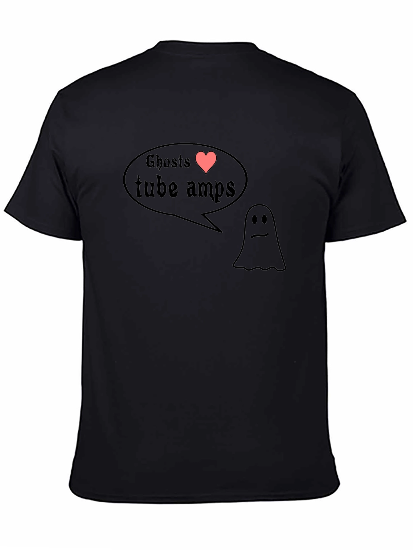 Ghosts Love Tube Amps Graphic T-Shirt