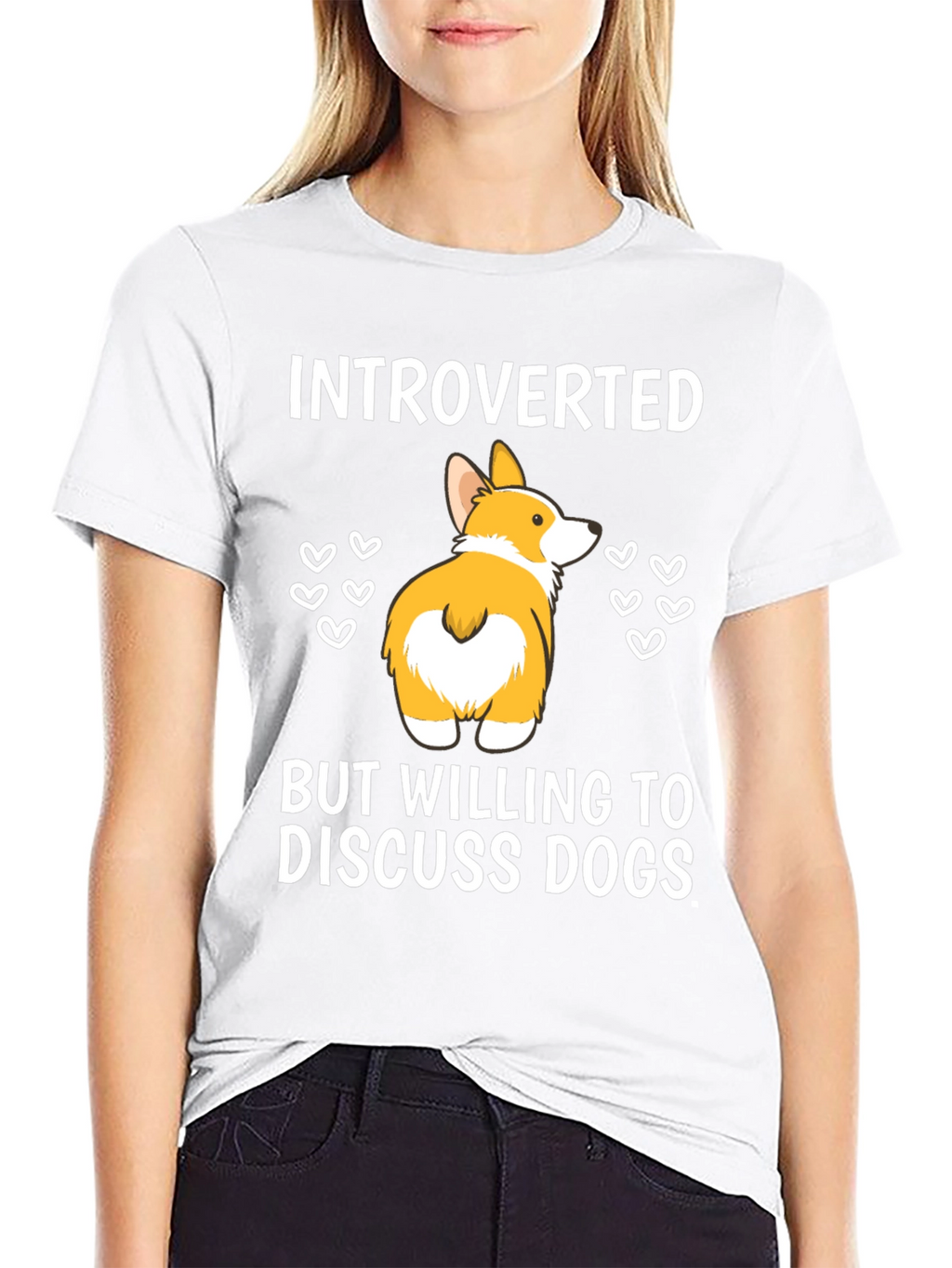 Introverted But Willing To Discuss Dogs T-Shirt
