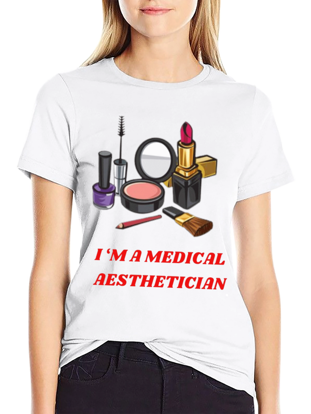 Medical Aesthetician T-Shirt - Makeup Artist Graphic Tee