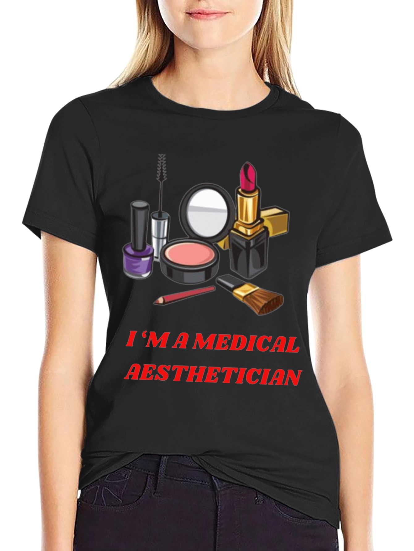 Medical Aesthetician T-Shirt - Makeup Artist Graphic Tee